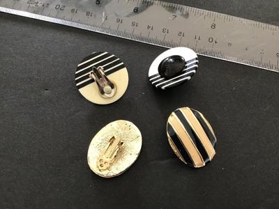 Vintage Clip on Earrings