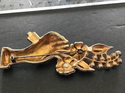 Gorgeous Vintage Large Statement Brooch