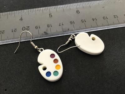 Painters Costume Earrings