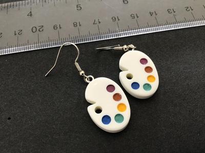 Painters Costume Earrings
