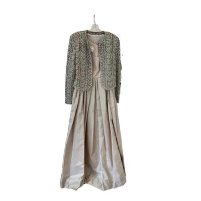 M807 Victoria Royal , Marisa Baratelli Formal Dresses and Beaded Shawls