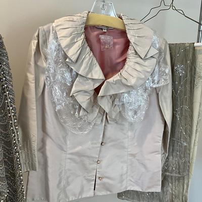 M807 Victoria Royal , Marisa Baratelli Formal Dresses and Beaded Shawls