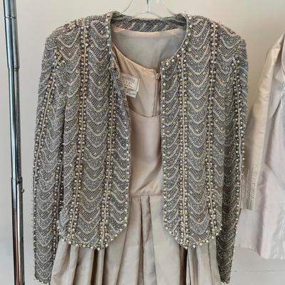 M807 Victoria Royal , Marisa Baratelli Formal Dresses and Beaded Shawls