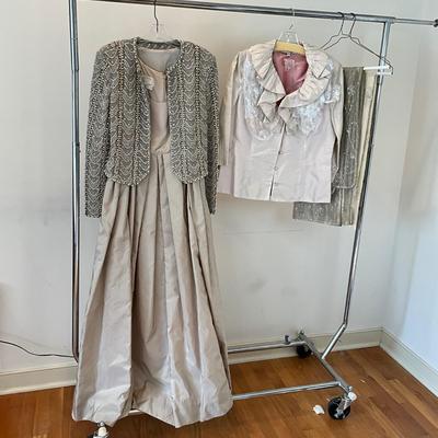 M807 Victoria Royal , Marisa Baratelli Formal Dresses and Beaded Shawls