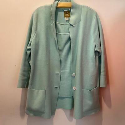 M873 Lot of Ladies Mixed Knitted and Silk Tops, Cardigans