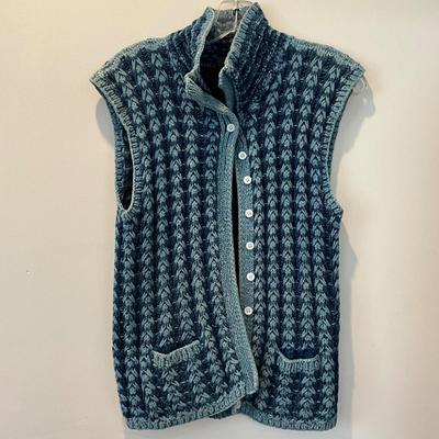 M873 Lot of Ladies Mixed Knitted and Silk Tops, Cardigans