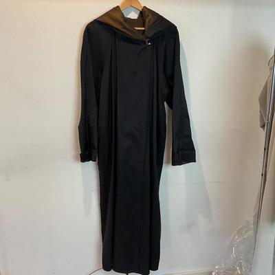 M880 Ladies Gallery W. Trench Coat and Black Hooded Raincoat