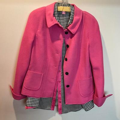 M882 Vintage Ladies Knitted Jackets and 3pc Dress Set