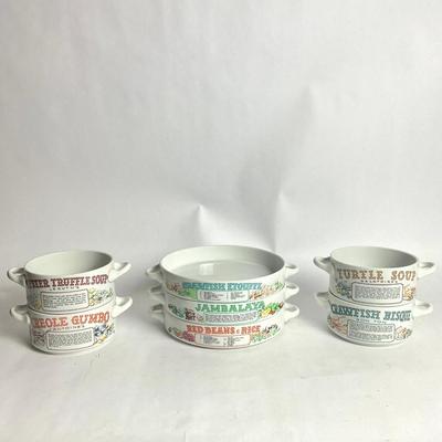 G943 Ljungberg Collection New Orleans Soup Bowls & Plates