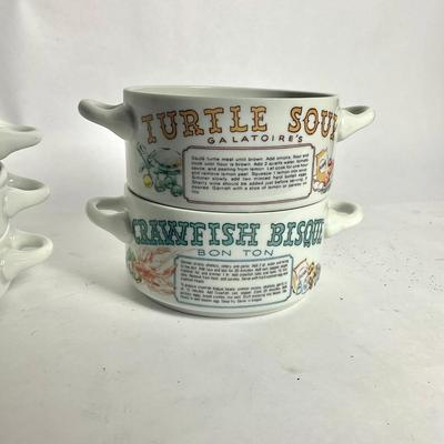 G943 Ljungberg Collection New Orleans Soup Bowls & Plates