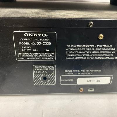 G951 ONKYO Audio Video Control Tuner Amplifier And Compact Disc Changer