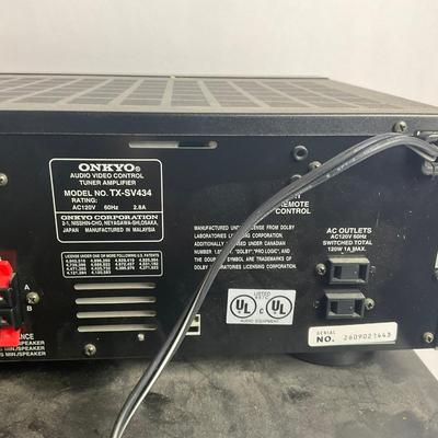 G951 ONKYO Audio Video Control Tuner Amplifier And Compact Disc Changer