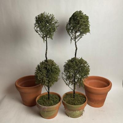 G954 Two Sets Of Terracotta Pots