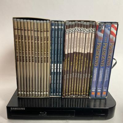 G961 Samsung Blu-Ray Disc DVD Platers With Movies And Series DVDs