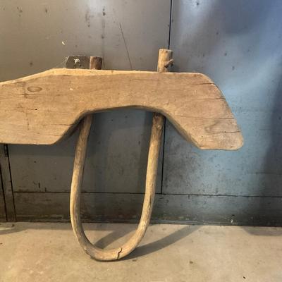 G964 Antique Double Ox Yoke