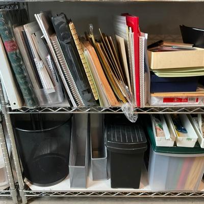 G975 Large Assortment Of Office Supplies