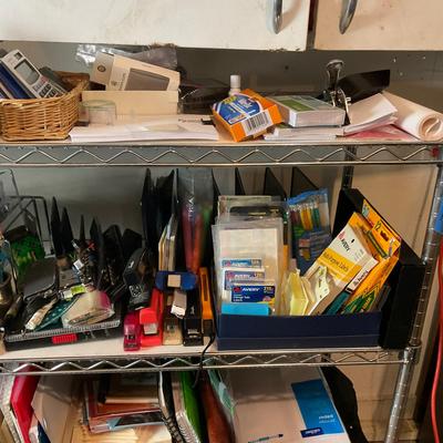 G975 Large Assortment Of Office Supplies