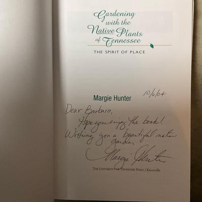 G978 Gardening/Flowers Book Lot with 3 Signed Books