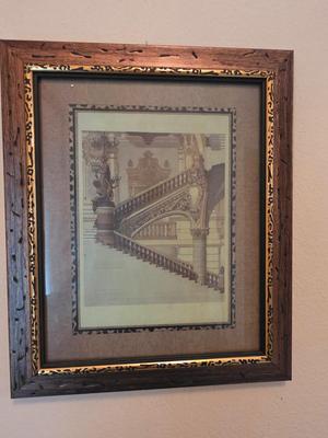 Pair of framed prints