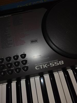 Casio Keyboard CTK 558