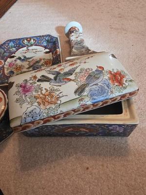 Ceramic Set Bird themed