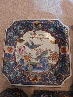 Ceramic Set Bird themed