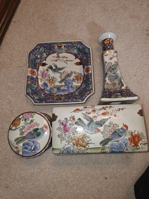 Ceramic Set Bird themed