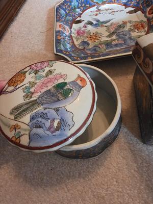 Ceramic Set Bird themed