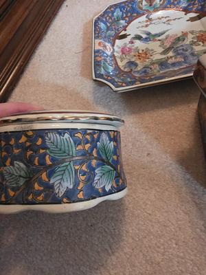 Ceramic Set Bird themed