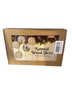 Big Lot of New Natural Wood Slices for Ornaments