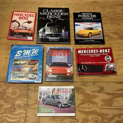 Z991 Vintage Mercedes-Benz, Porsche & BMW Books