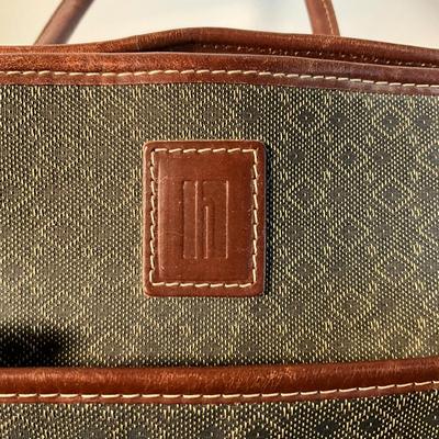 M893 Vintage HARTMANN Wings Diamond Jacquard Companion Tote