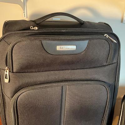 M894 Two piece Black Samsonite Luggage Set