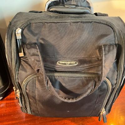 M894 Two piece Black Samsonite Luggage Set