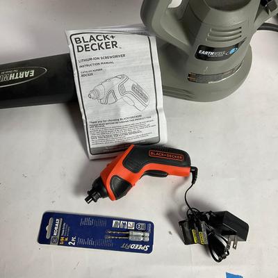 G996 Earthwise Air Blower & Sears Inflator Compressor Lot