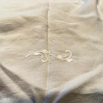 A1054 King Gray Linen Duvet by POMPOM at Home Hilde Levighat