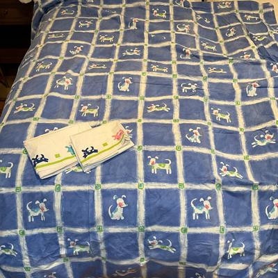 M1056 Designers Guild Full/Qn Duvet with 2 Pillow cases