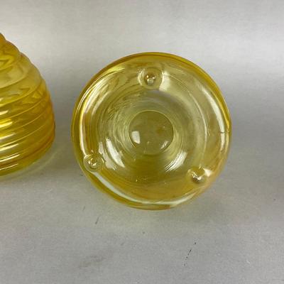 G1060 Set Of Three Glass Bee/Bug Catchers