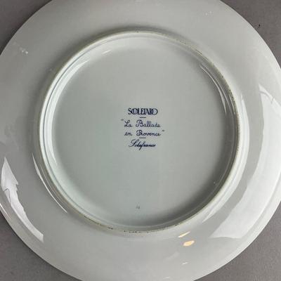 K1069 Antique French Plate Lot