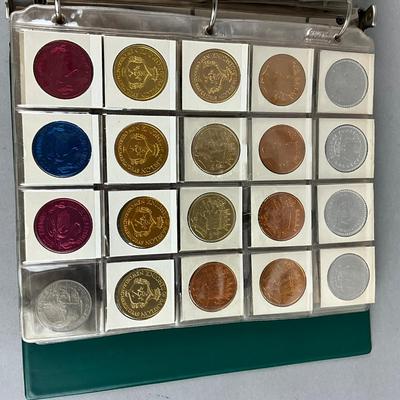 B1073 Large Collection of Mardi Gras Doubloons