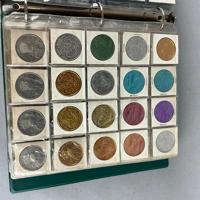 B1073 Large Collection of Mardi Gras Doubloons