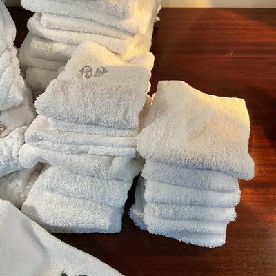 1025 White of Misc. White Towels