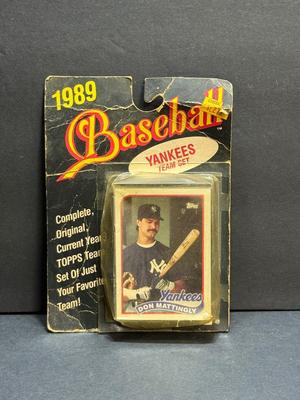 1989 Yankees Team set