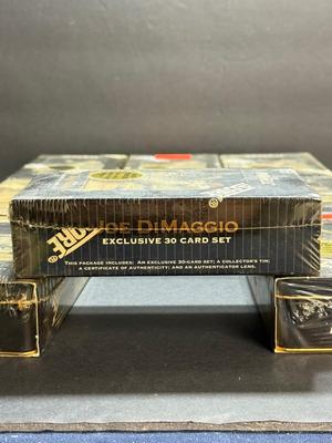 9 Sealed Pinnacle Joe Dimmagio Sets