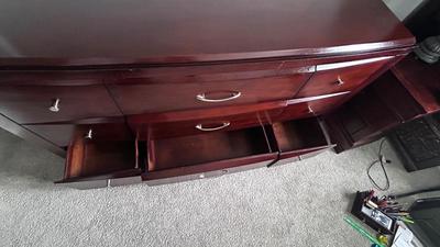 LARGE STATELY DRESSER