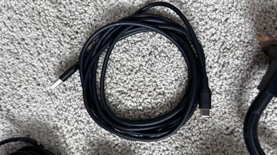 SEVERAL IPHONE CORDS, C-TYPE CORDS, CAR PHONE HOLDERS, SAMSUNG PHONE, AND MORE!