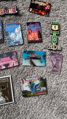 MAGNETS FROM SEVERAL STATES AND DESTINATIONS