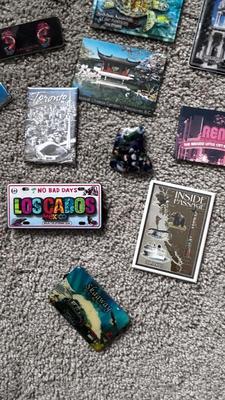 MAGNETS FROM SEVERAL STATES AND DESTINATIONS