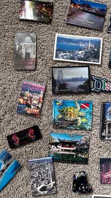 MAGNETS FROM SEVERAL STATES AND DESTINATIONS