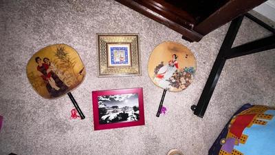 BEAUTIFUL ASIAN FANS AND WALL ART